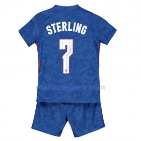 Maillot de Foot Angleterre Sterling 7 Extérieur UEFA EURO 2020 - Enfant
